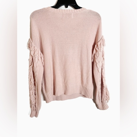 Kikit Pink Cable Knit Sweater - Picture 2 of 4